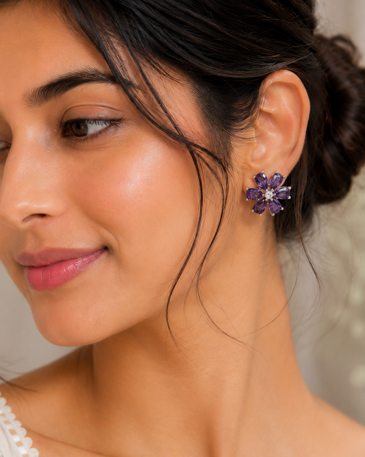 Floré Violet AD Studs