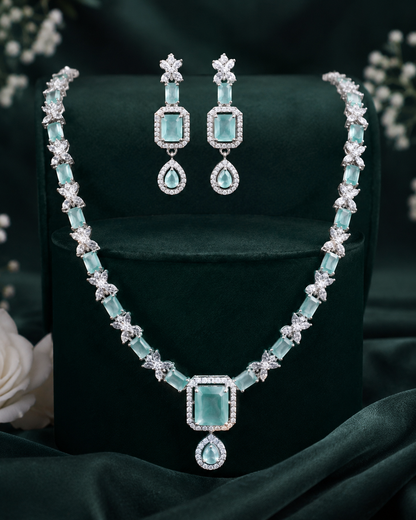 Mint Celestia Necklace Set