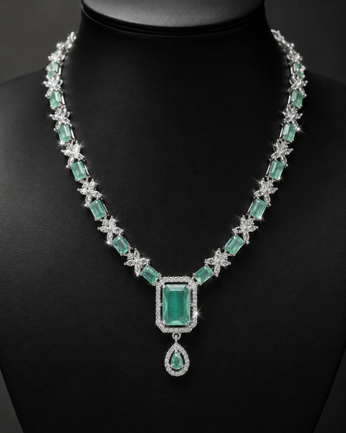 Mint Celestia Necklace Set
