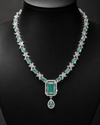 Mint Celestia Necklace Set