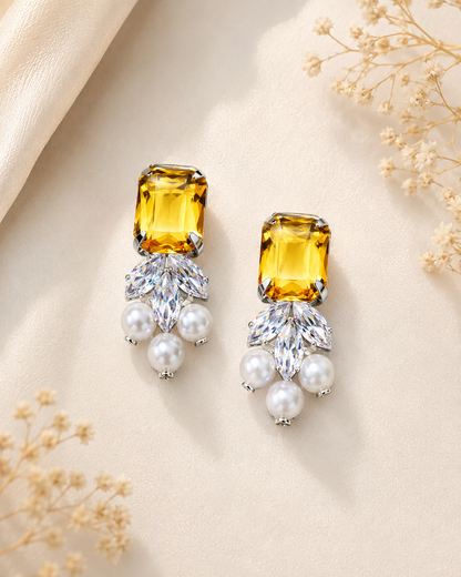 Sunshine Crystal Pearl Drops