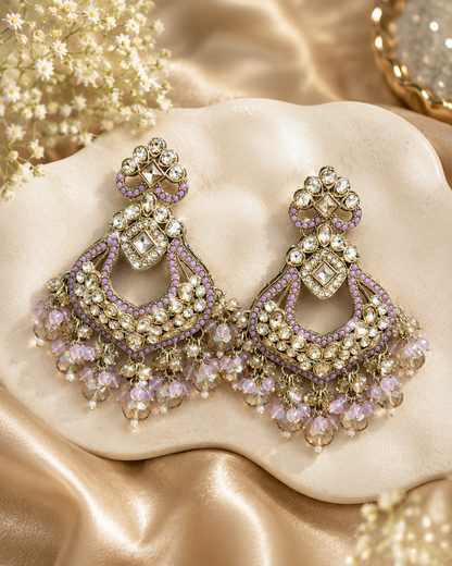 Liloura Kundan Drops