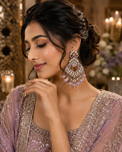 Liloura Kundan Drops