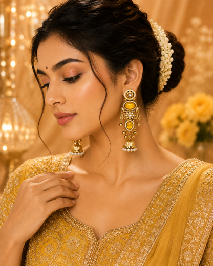 Kanaka Kundan Kashmiri Drops