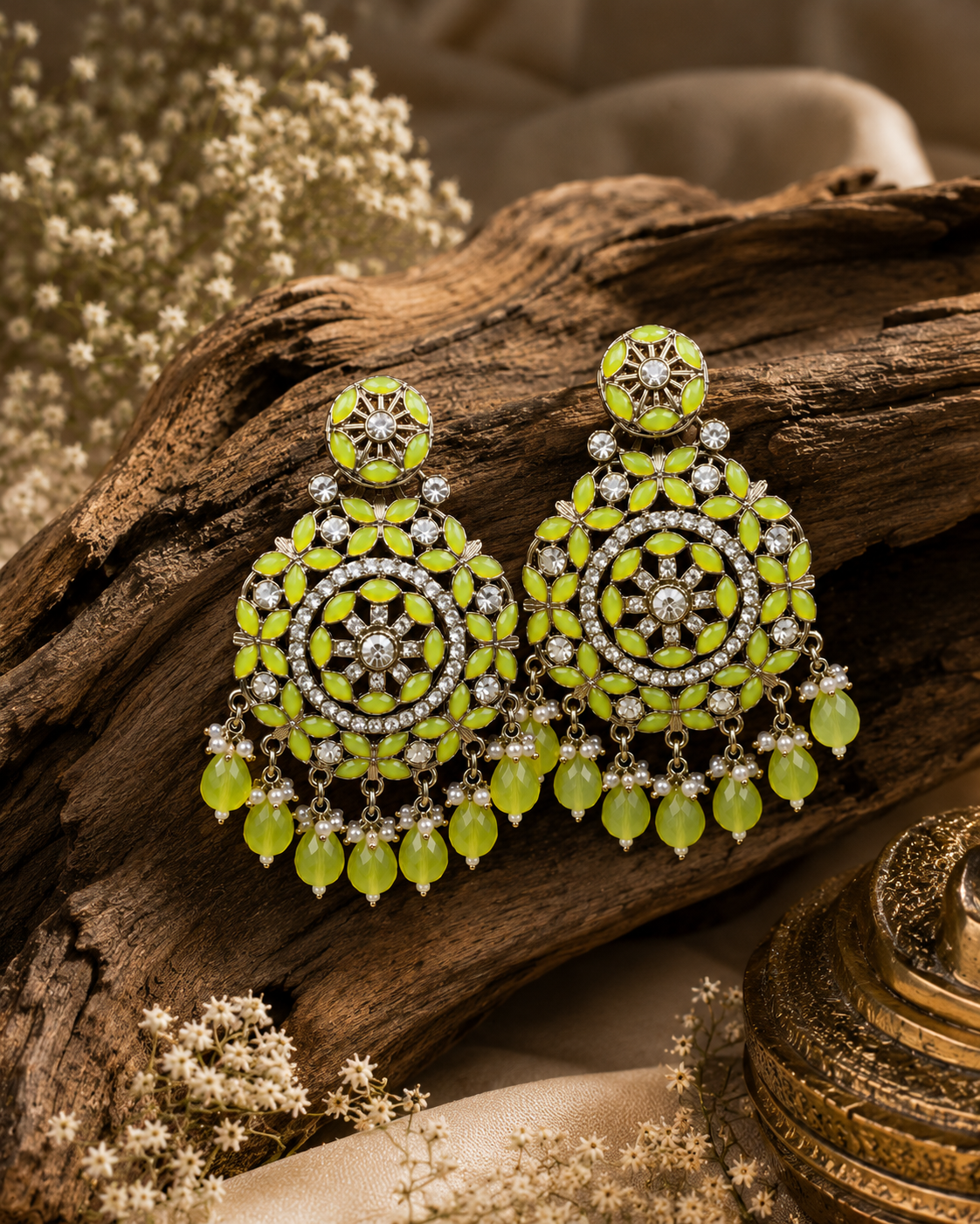 Limea Kundan Drops