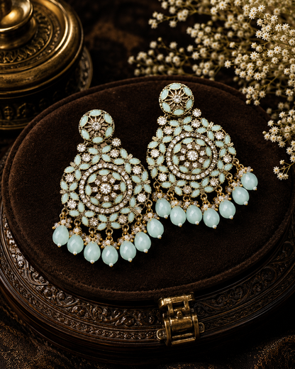 Mintara Kundan Drops