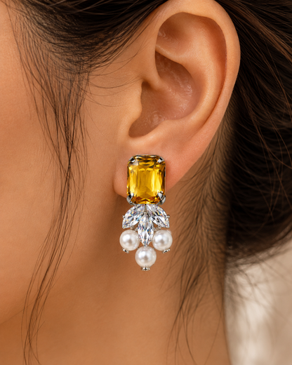 Sunshine Crystal Pearl Drops