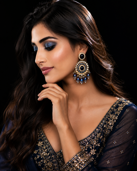 Navyra Kundan Drops