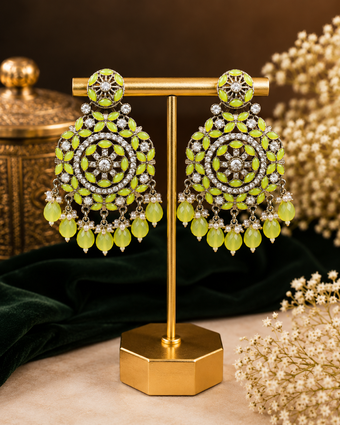 Limea Kundan Drops