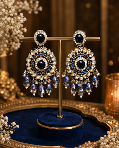 Navyra Kundan Drops