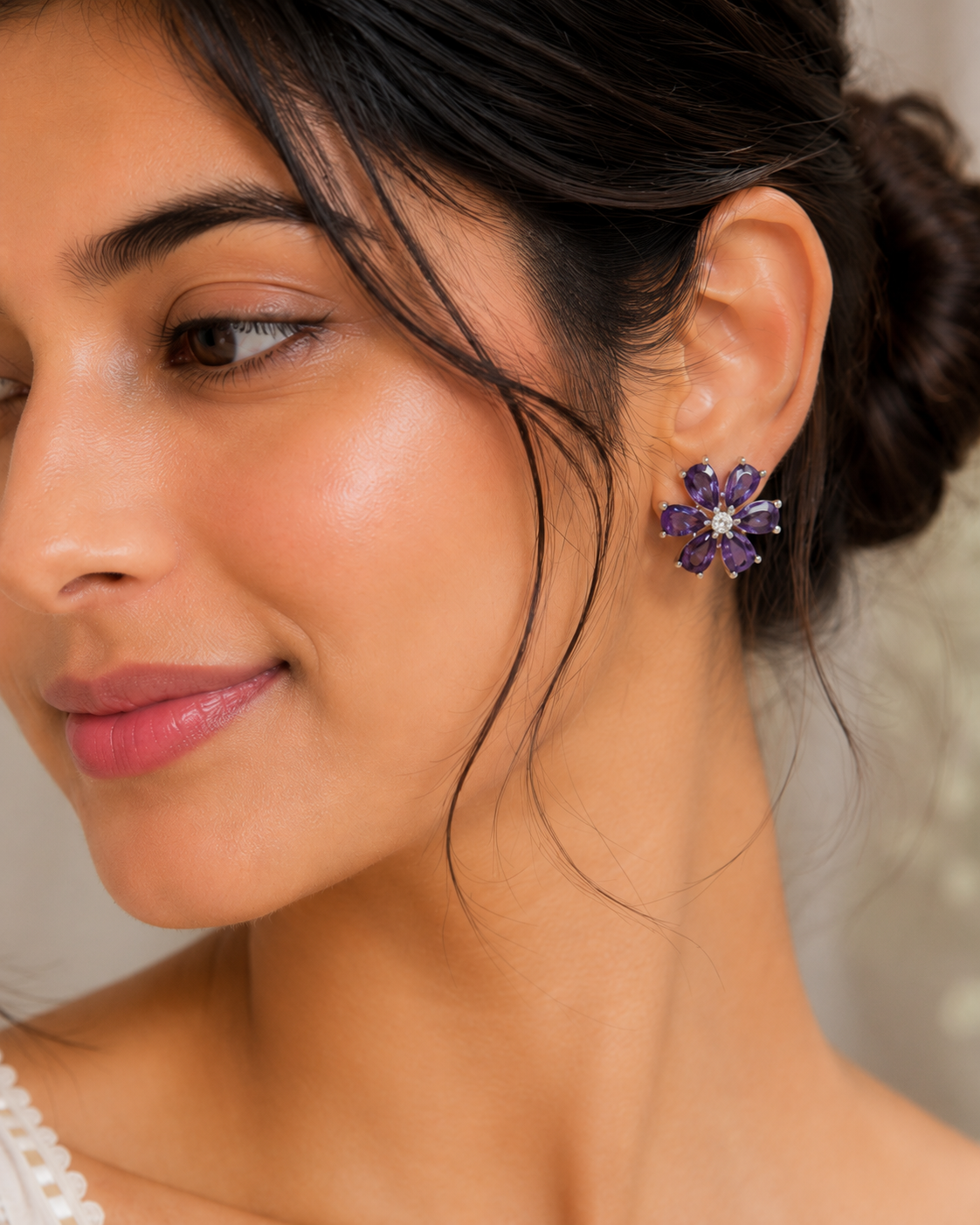 Floré Violet AD Studs