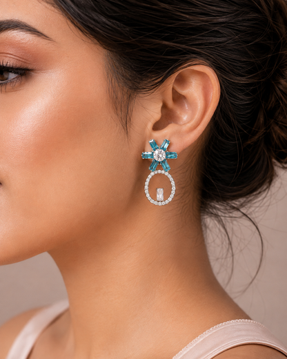 Aqua Floral Radiance