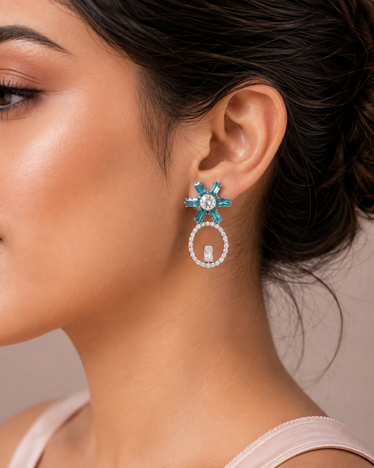 Aqua Floral Radiance