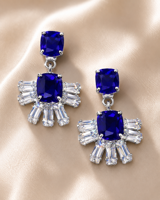 Royal Blue Elegance Earrings