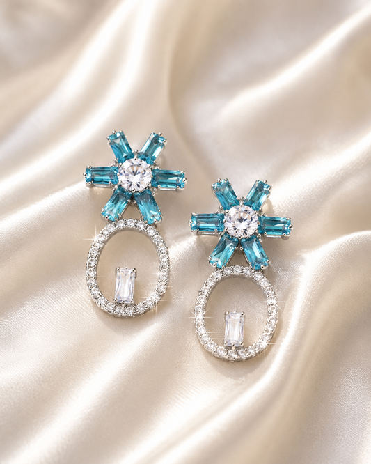 Aqua Floral Radiance
