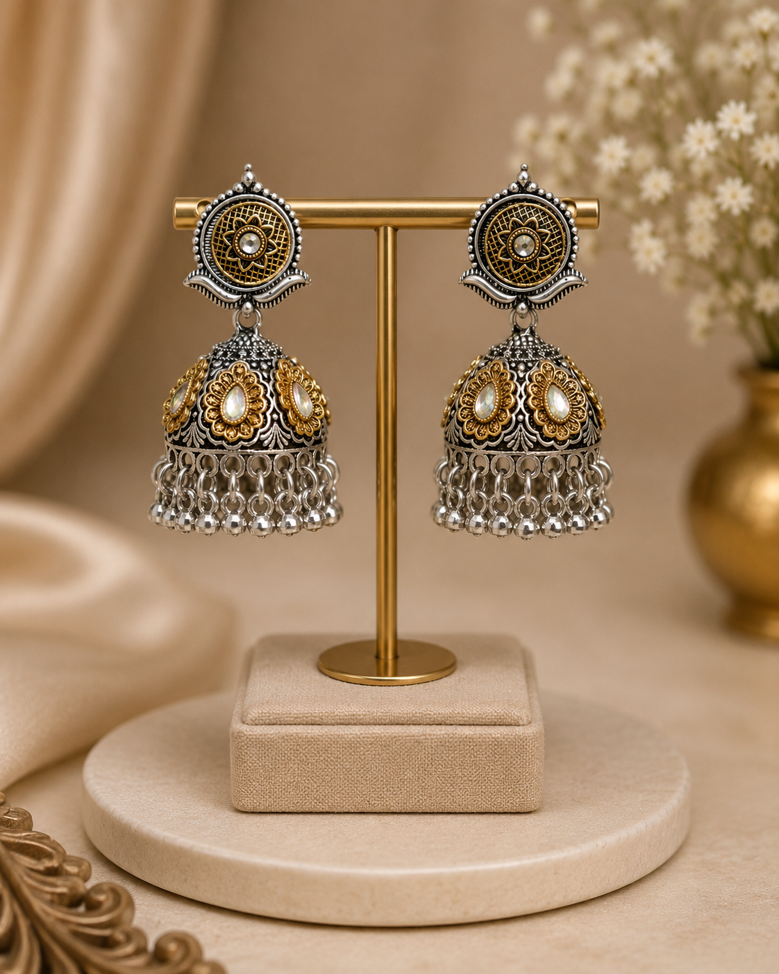 Noir Zaria Jhumki