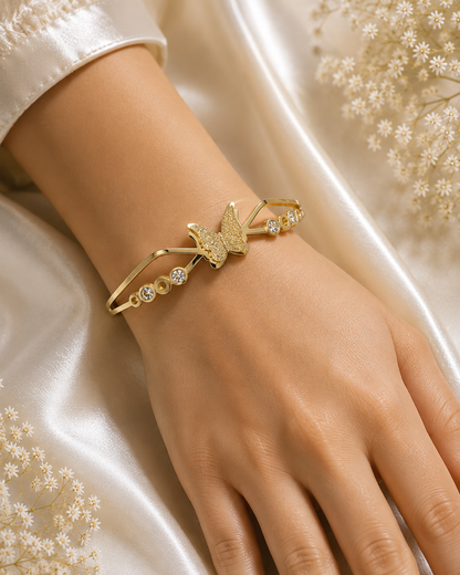 Golden Wings Bracelet