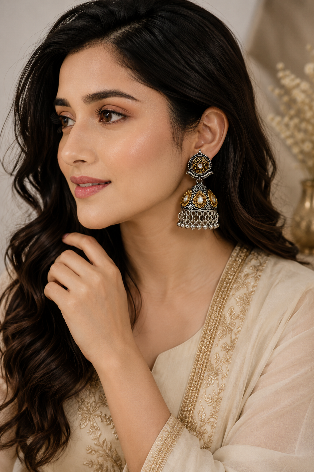 Noir Zaria Jhumki