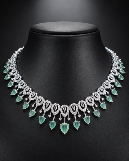 Mint Élysée Necklace Set