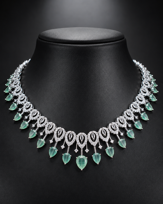 Mint Élysée Necklace Set