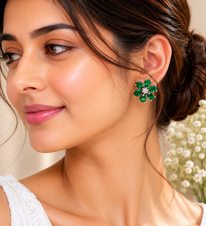 Floré Green AD Studs