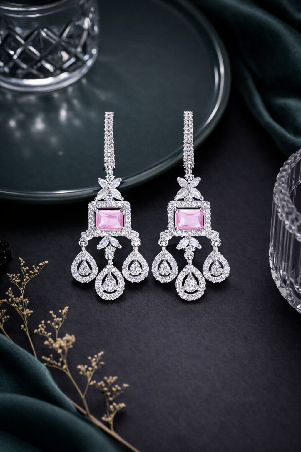STARRY DIAMOND EARINGS