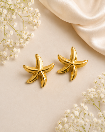 Platinum Stara Studs