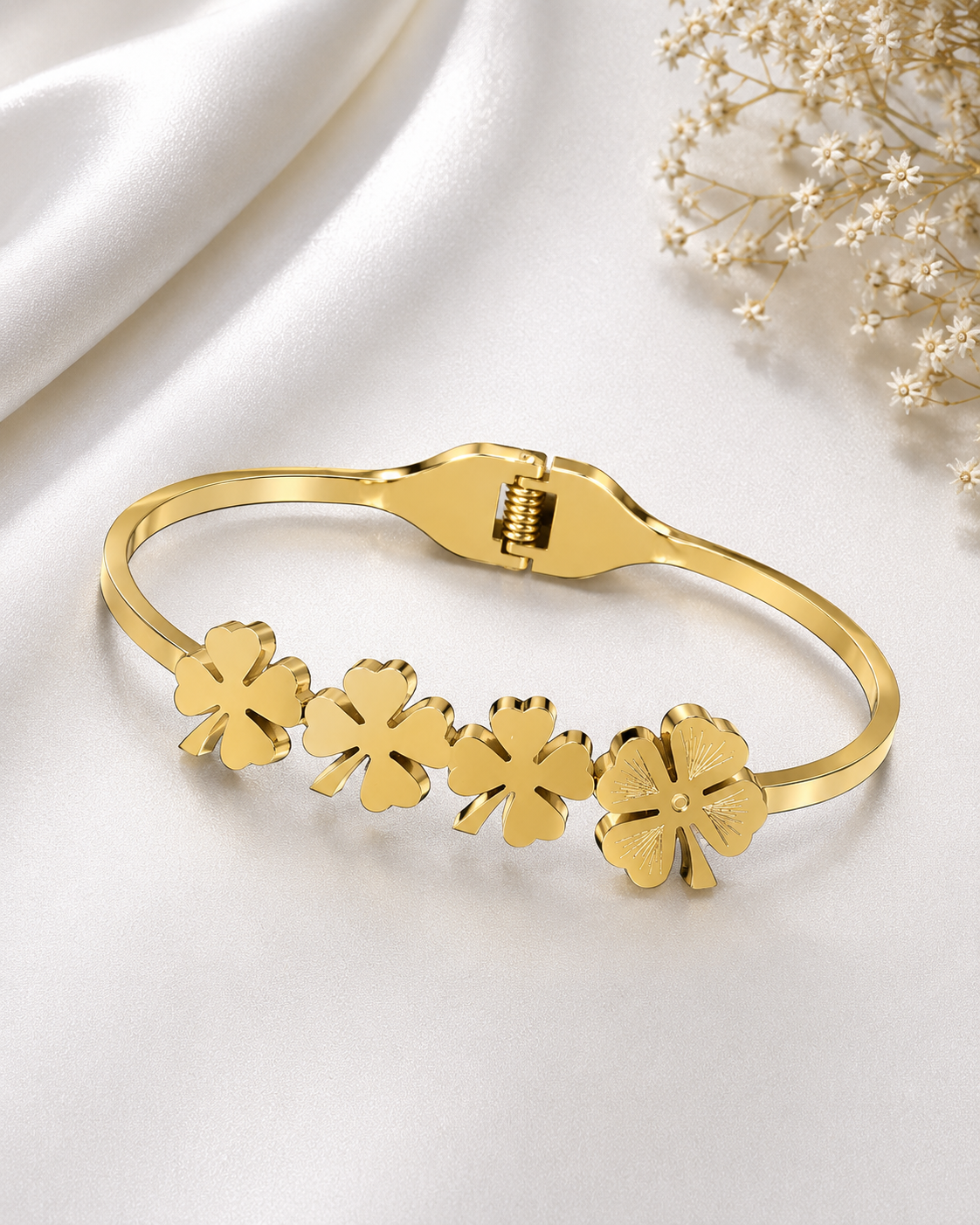 Four Leaf Fortune Bracelet