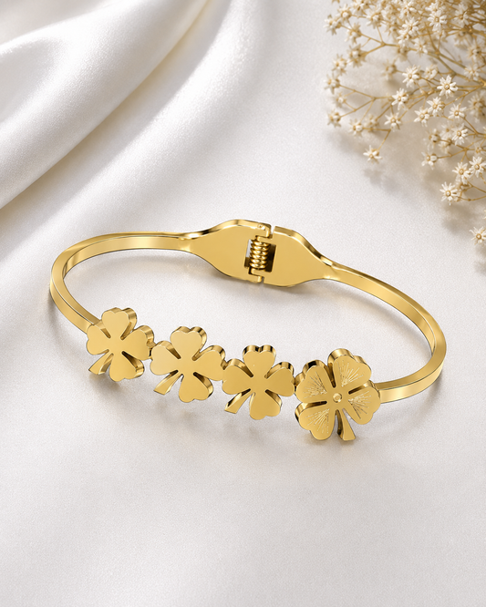 Four Leaf Fortune Bracelet