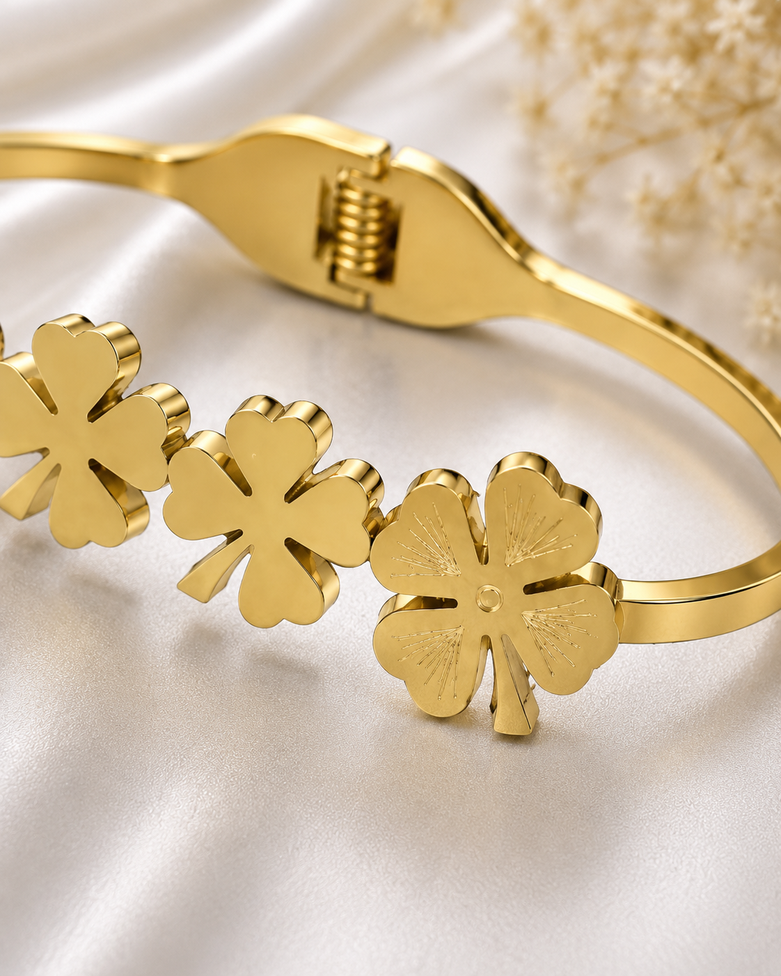 Four Leaf Fortune Bracelet